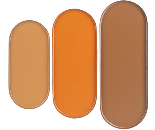 SET 3 BANDEJAS MARRONES DE DIFERENTES TAMAÑOS - Imagen 2