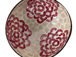 SET 2 CUENCOS ROJOS DE DIFERENTES DISEÑOS