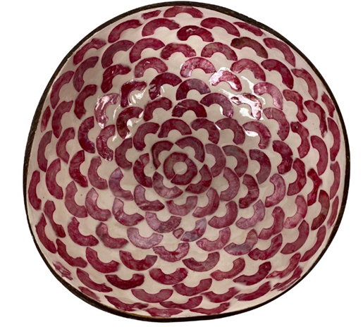 SET 2 CUENCOS ROJOS DE DIFERENTES DISEÑOS - Imagen 2