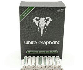 CAJA 150 FILTROS 9MM AKTIV WHITE ELEPHANT