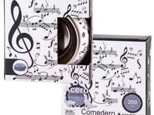 COMEDERO DE PERRO GRANDE MODELO MÚSICA COD: 0014679