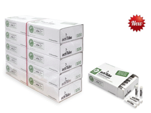 PACK 10 CAJ.100 FILTROS-8MM ACTITUBE CARBÓN ACTIVA