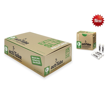 PACK 10 CAJ.50 FILTROS-6MM EXTRA SLIM ACTITUBE CAR - Imagen 2