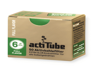 PACK 10 CAJ.50 FILTROS-6MM EXTRA SLIM ACTITUBE CAR