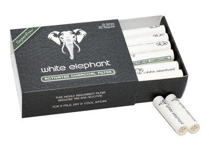 PACK 10 CAJITAS 40 FILTROS AKTIV 9MM 8x6x2,5