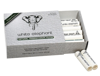 PACK 10 CAJITAS 40 FILTROS ESPUMA MAR 9MM 8x6x2,5