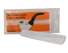 PACK 12 BOLSAS 50 ESCOBILLAS CONICAS BCAS L:16,5CM