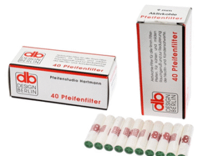 PACK 12 CAJITAS 40 FILTROS 9MM DB BERLIN CARBON AC