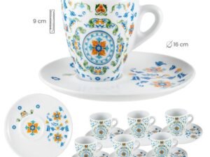 SET 6 TAZAS GRANDES NATURA COD: 0002699