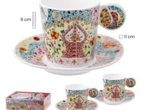 SET 2 TAZAS ELEMENTOS COD: 0012160