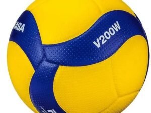 BALÓN VOLEIBOL MIKASA V200W AMARILLO-AZUL COD: 80695.B06.2