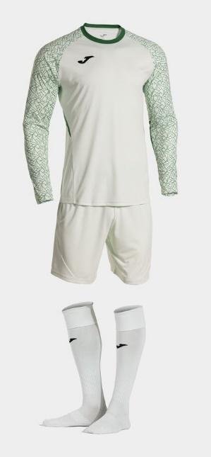 SET PORTERO HOMBRE JOMA PERFORMANGE GK BLANCO/VERDE COD: 104407.430