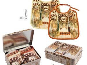 LATA CON DOS BABEROS PATIOS DE CÓRDOBA. COD: 0009508