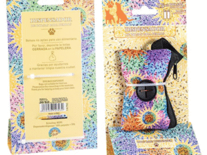 SOPORTE BOLSAS PERRO GAUDI MULTICOLOR COD: 0014703