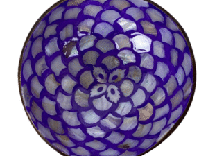 SET 2 CUENCOS MORADOS DE DIFERENTES DISEÑOS