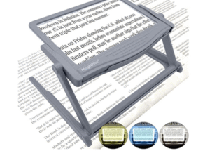 LUPA PÁGINA A5 LED SOPORTE DESMONTABLE 5X ET820 26. CD: 42677