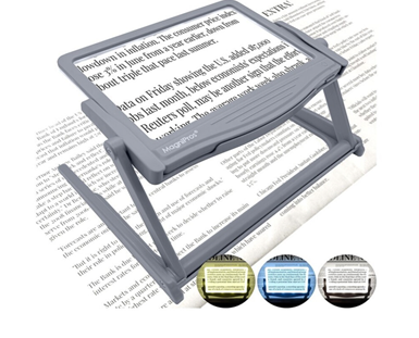 LUPA PÁGINA A5 LED SOPORTE DESMONTABLE 5X ET820 26. CD: 42677