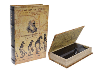 A LIBRO-CAJA FUERTE ORIGEN DE LAS ESPECIES 16X5X24CM. CD: 42751