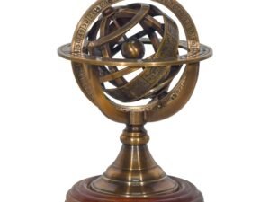 PISAPAPELES BOLA EN VIDRIO. MULTICOLOR. 9 X 9 X 13 CM. COD: 6143