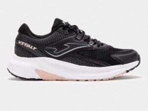 ZAPATILLA RUNNING JOMA VITALY LADY 25 MUJER NEGRO. COD: RVITLS2501
