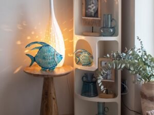 ESTANTERÍA ESQUINERA DE MDF 30 X 30 X 120 CM. COD: 32823