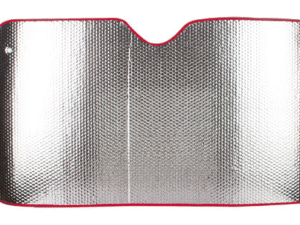 PARASOL DELANTERO DE COCHE. TAMAÑO 180 X 80 CM. PLATEADO.