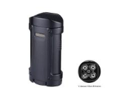 ENCENDEDOR PURO EUROJET NEGRO 4 LLAMA AZ.+ POSA PU  COD: 31122