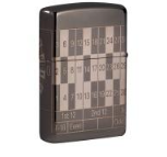 ENCENDEDOR ZIPPO ROULETTE DESIGN GRIS 60005286. COD: 31251 - Imagen 2