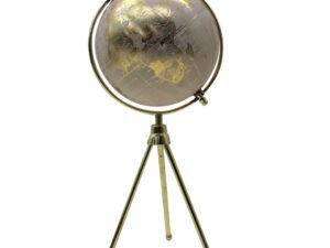 GLOBO TERRAQUEO EN PVC Y METAL. 15 CM. COD: 33694