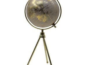 GLOBO TERRAQUEO EN PVC Y METAL. 20 CM. COD: 33697