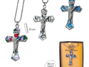 COLGANTE CRUZ COLORES 3 SURTIDO COD: 0005143