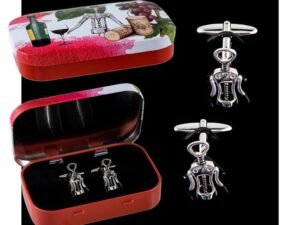 GEMELOS SACACORCHOS PLATEADA COD: 0013680