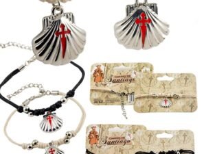 PULSERA CONCHA COLGANDO 2 SURTIDO COD: 0019658