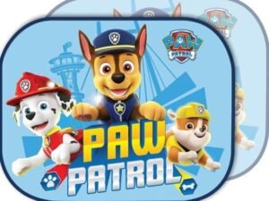 PARASOL CUBREVENTANILLA DE COCHE MODELO PAW PATROL. TAMAÑO 44 X 35 CM. MULTICOLOR.