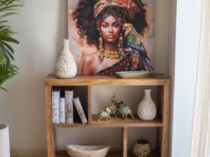 ESTANTERÍA MADERA MACIZA. COD: 36083