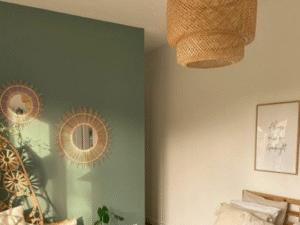 LÁMPARA DE TECHO, DE BAMBÚ. MODELO: MADERA VII. COD: 24415