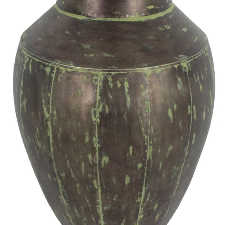 JARRÓN DE METAL. GRANDE. MOD: ANTIGUO IX. COD: 34053.