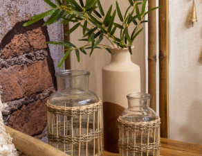 JARRÓN DE CERÁMICA SIN ASAS. MOD: PICASSO IV. COD: 29982.