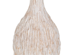 JARRÓN DE MADERA. PEQUEÑO. MOD: MODERNO V. COD: 34885.