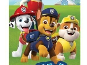 TOALLA DE PLAYA MODELO PAW PATROL PATRULLA. DE MICROFIBRA. MULTICOLOR. TAMAÑO 70x140. COD: 39295PW-BTM-NEW