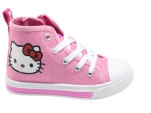 ZAPATILLAS DE LONETA DE HELLO KITTY CON LUCES EN SUELA. COD: 422300006739-CRD