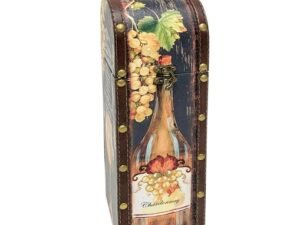 CAJA PARA GUARDAR 1 BOTELLA DE VINO. COD: 27575