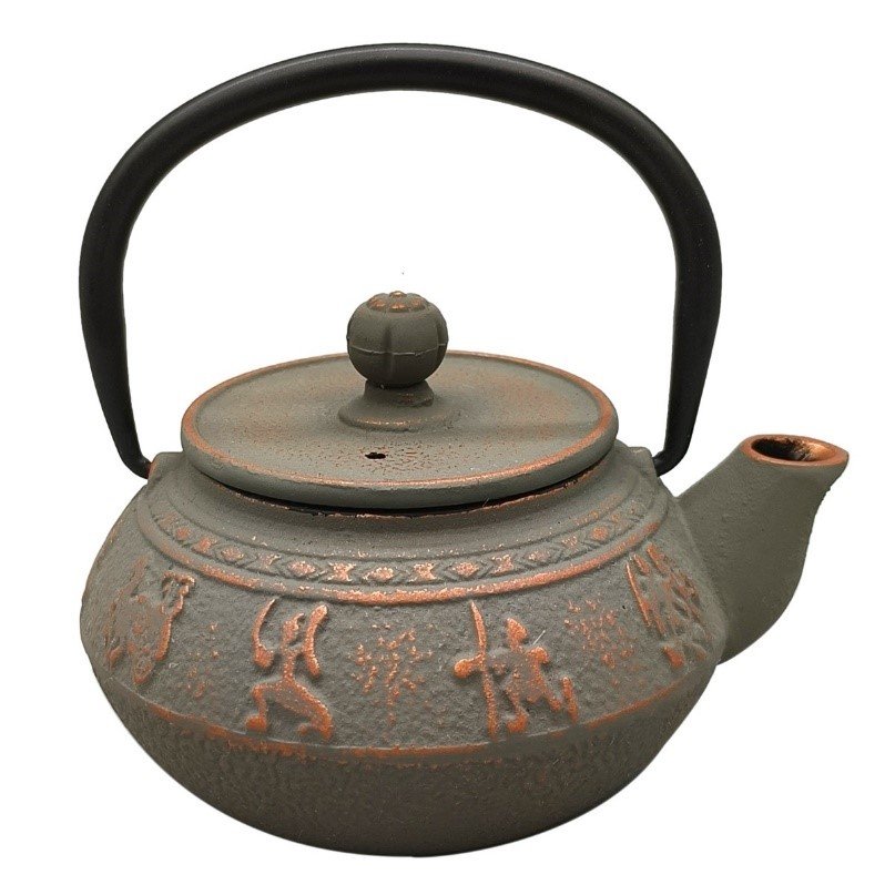 TETERA DE HIERRO COLADO DE 0,3 L. HIERRO VIEJO. COD: 34188