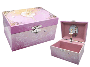 JOYERO MUSICAL RECTANGULAR MED JK224. COD:42889