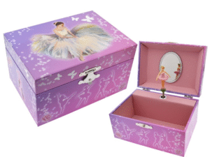 JOYERO MUSICAL RECTANGULAR MED JK908. COD:42654