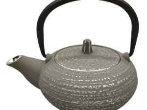 TETERA DE HIERRO COLADO DE 0,4 L. MARRÓN. COD: 34180