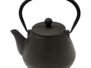 TETERA DE HIERRO COLADO DE 0,6 L. NEGRO. COD: 22854