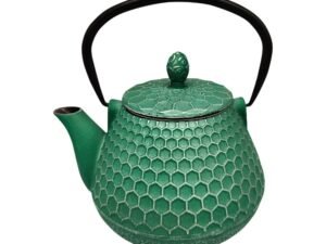 TETERA DE HIERRO COLADO. VERDE. 1 L. COD: 24318