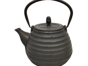 TETERA DE HIERRO COLADO DE 1 L. NEGRO. COD: 24333