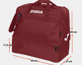 BOLSA DEPORTE JOMA TRAINING III BURDEOS